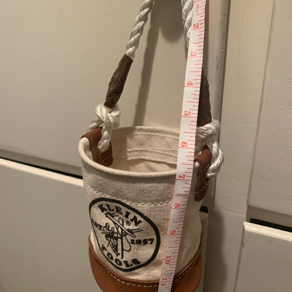 Klein Tools Canvas and Leather Bucket - Picture 4 of 5